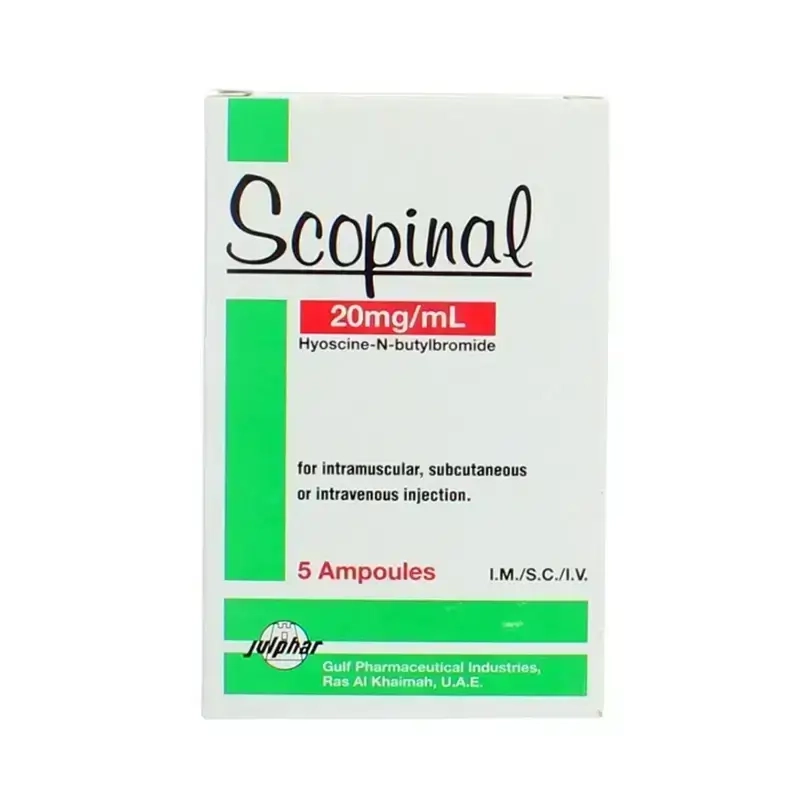 Scopinal Injection 20 mg/ml 5 Amp