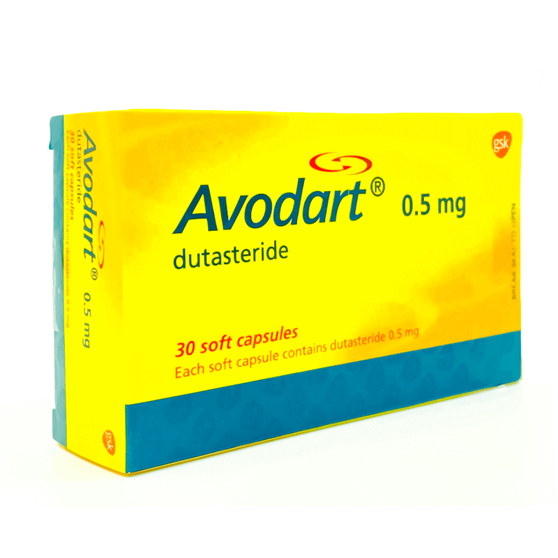 Avodart 0.5 mg Caps 30'S to treat prostate enlargement