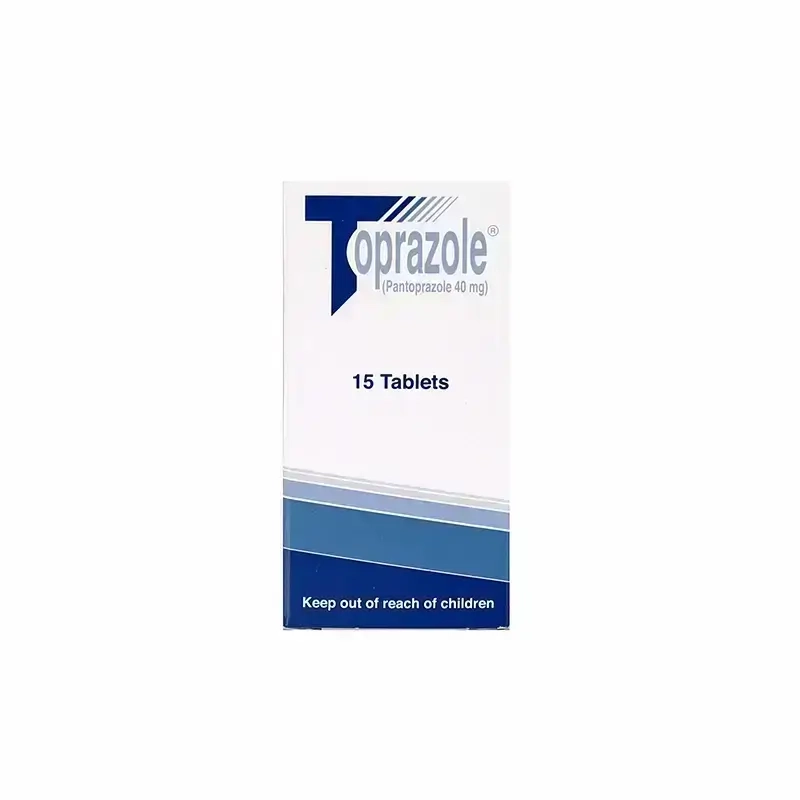 Toprazole 40 mg Tabs 15'S For Heartburn