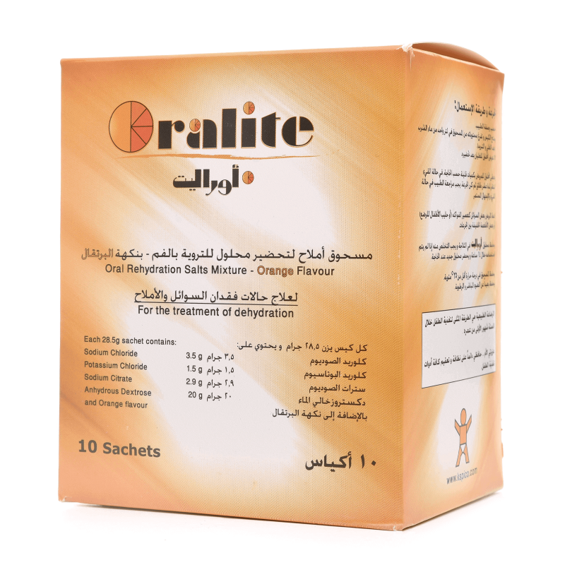 Oralite Sachets 10'S for dehydration