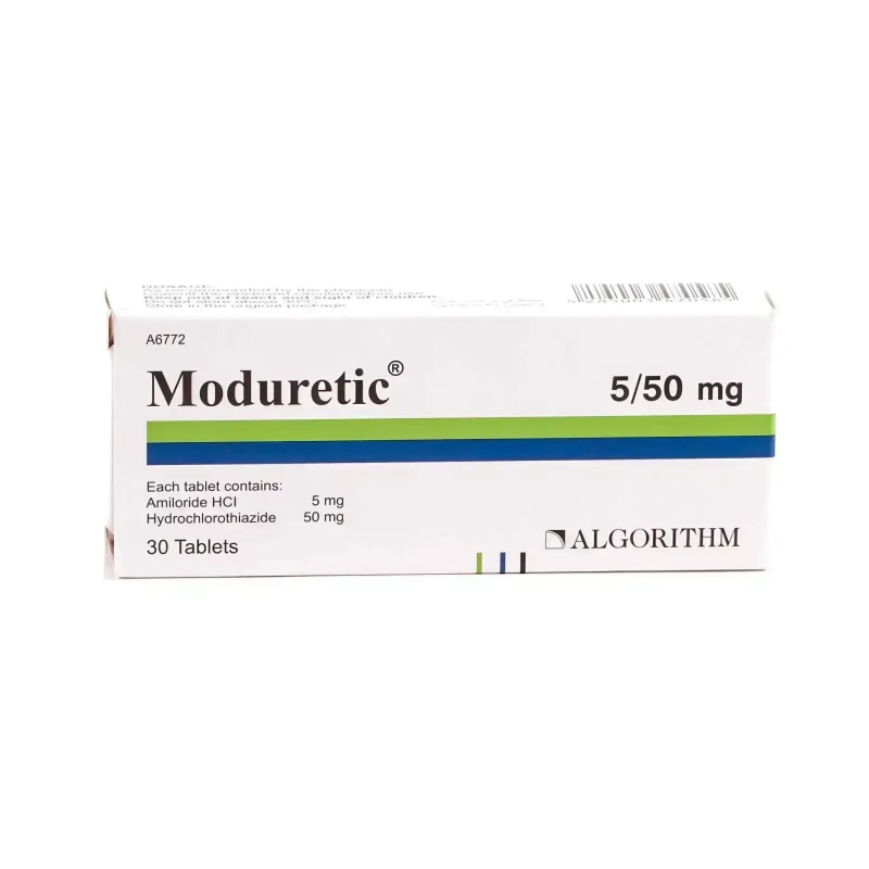 Moduretic 5/50 mg Tabs 30'S diuretic
