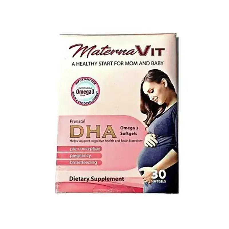 Materna Vit Prenatal DHA Softgels 30'S