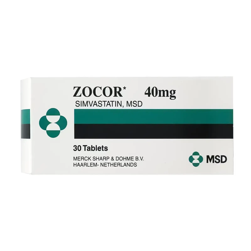 Zocor 40 mg Tabs 30'S to reduce fats