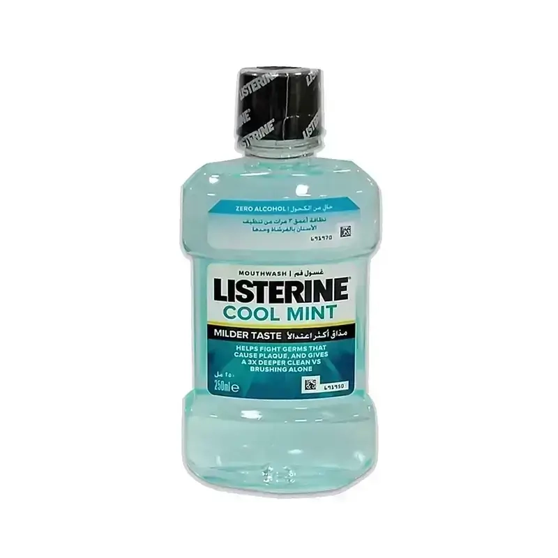 Listerine Cool Mint Zero Alcohol Mouthwash 250 ml