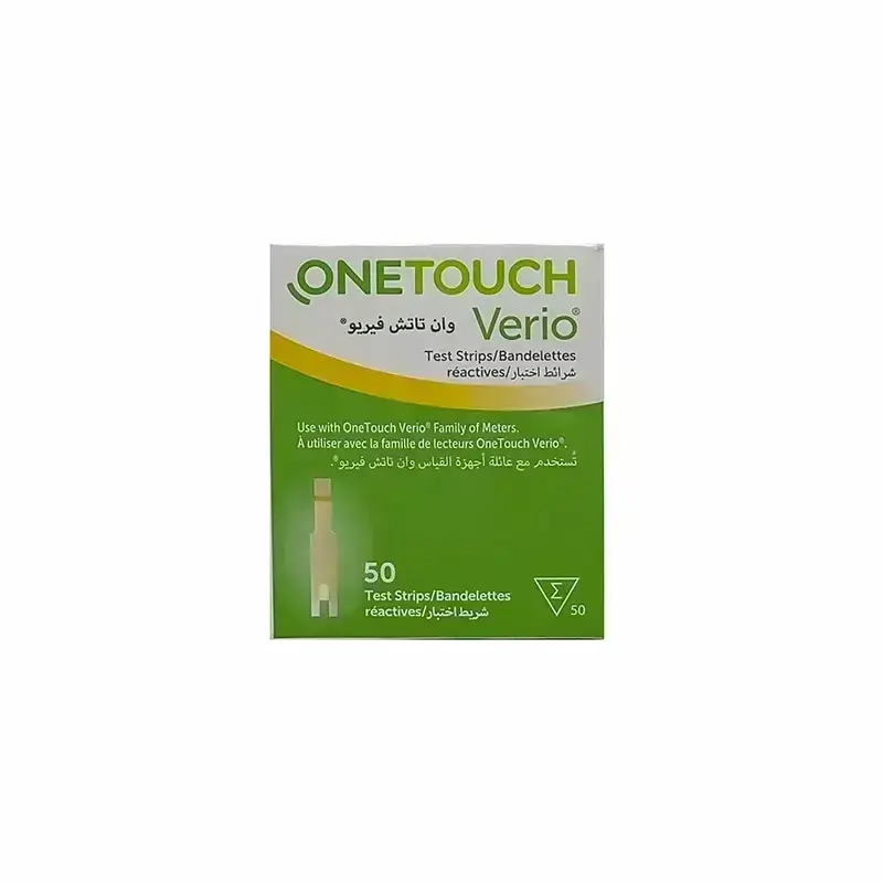 One Touch Verio Test Strips 50 Pcs