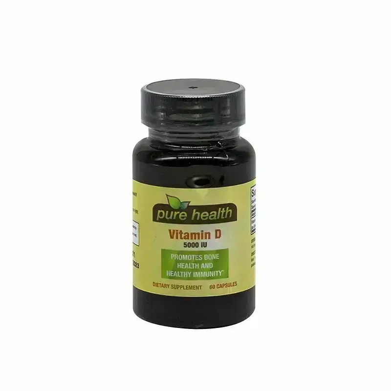 Pure Health Vitamin D3 5000 IU 60 Caps