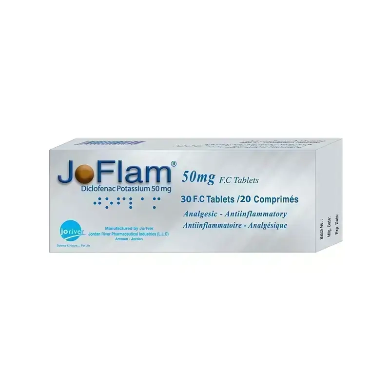 Joflam 50 mg F/C Tabs 30'S
