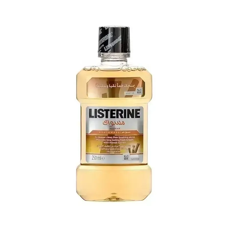 Listerine Miswak Zero Alcohol Mouthwash 250 ml