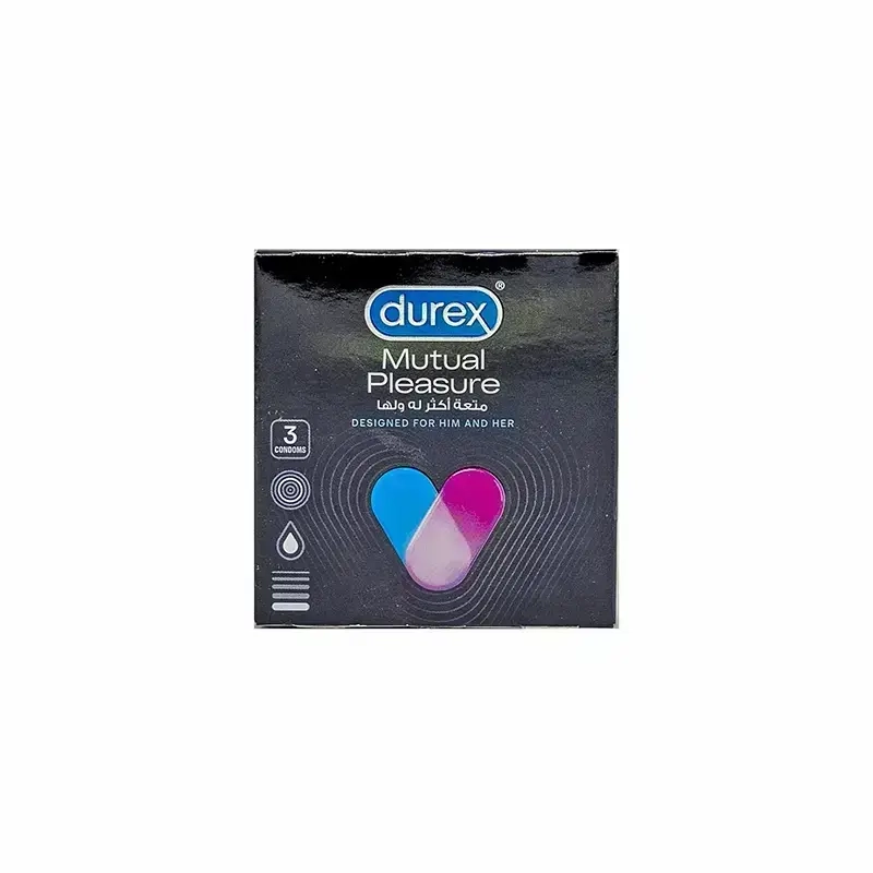 Durex Mutal Pleasure Condoms 3 Pcs