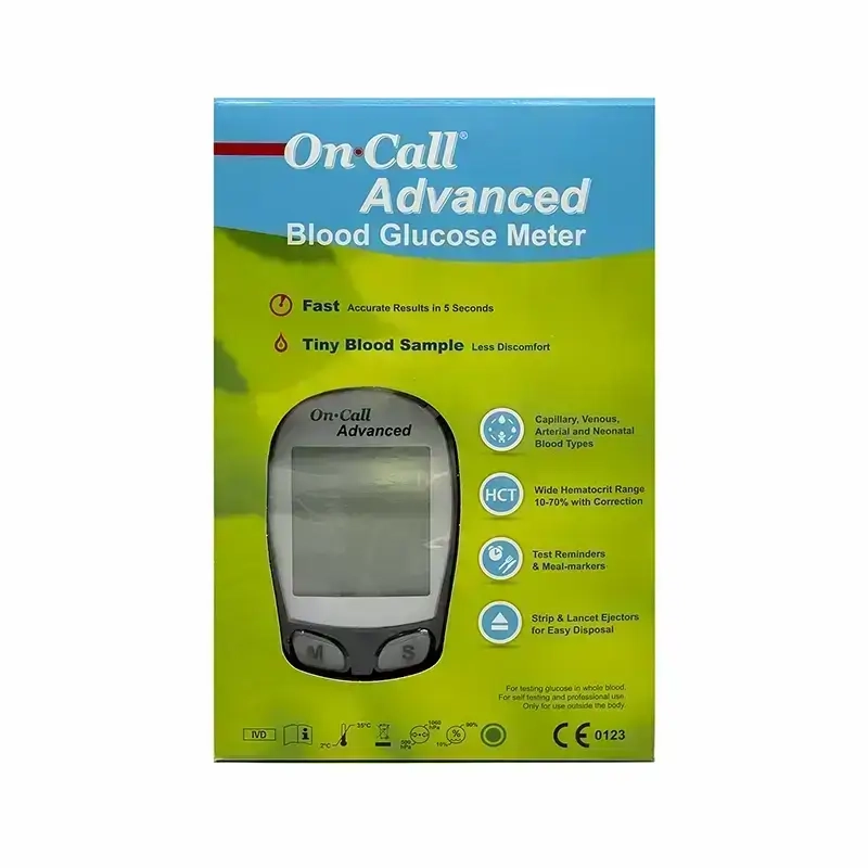 On Call Advanced Blood Glucose Meter Kit