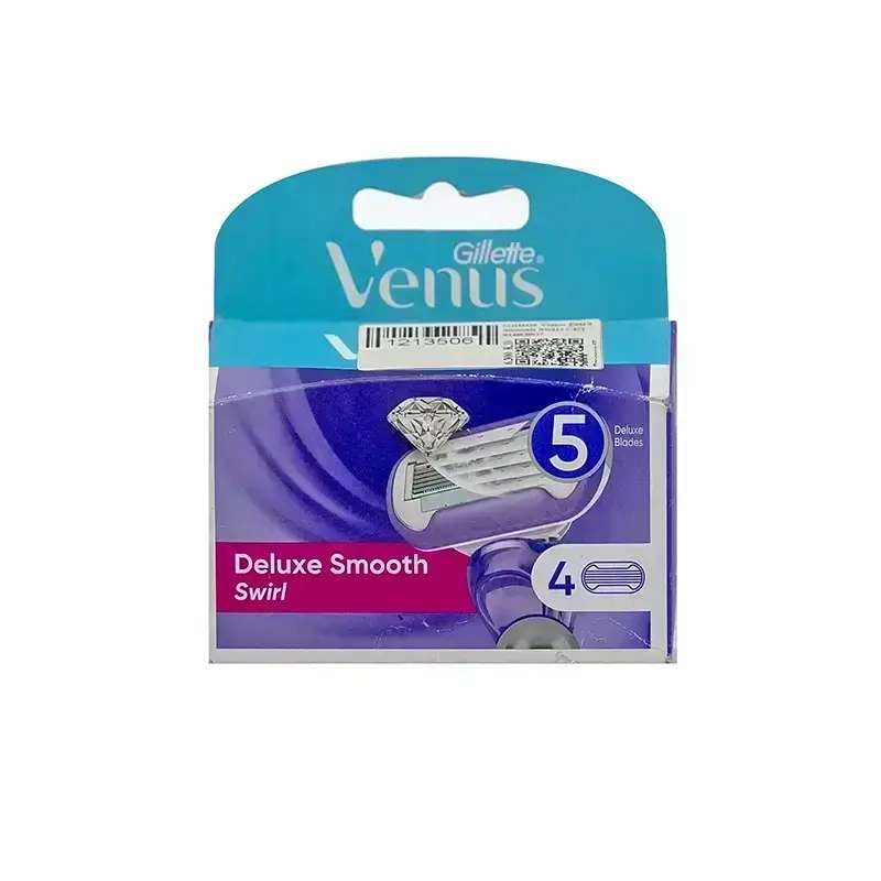 Gillette Venus Deluxe Smooth Swirl Cartridges 4 Pcs