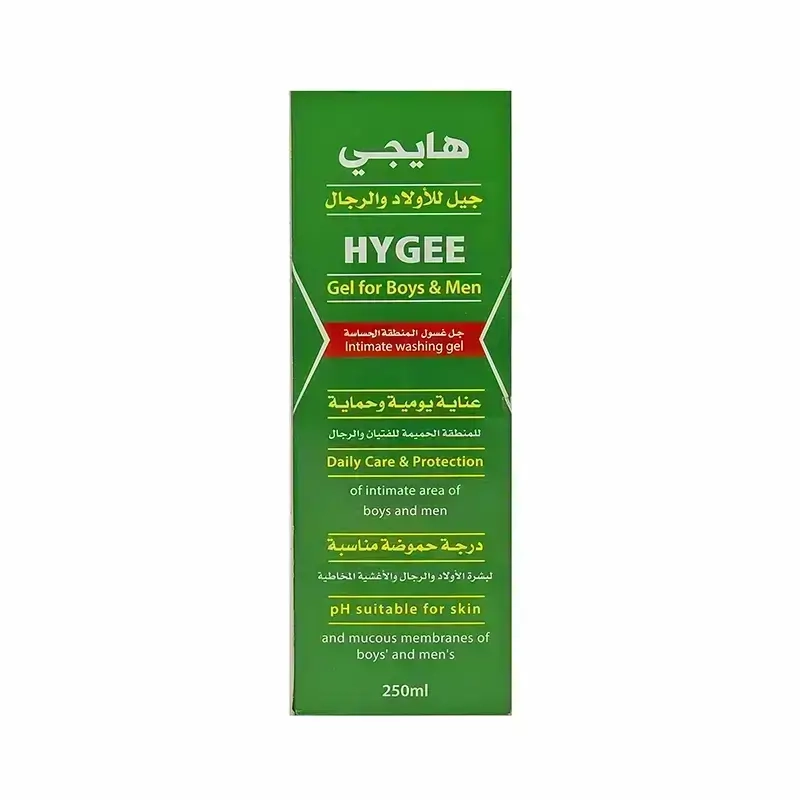 Hygee Intimate Gel For Boys & Men 250 ml