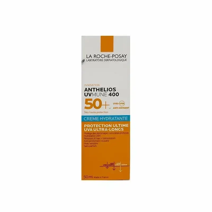 Anthelios UVmune 400 Crème Hydratante SPF50+ Invisible 50ml