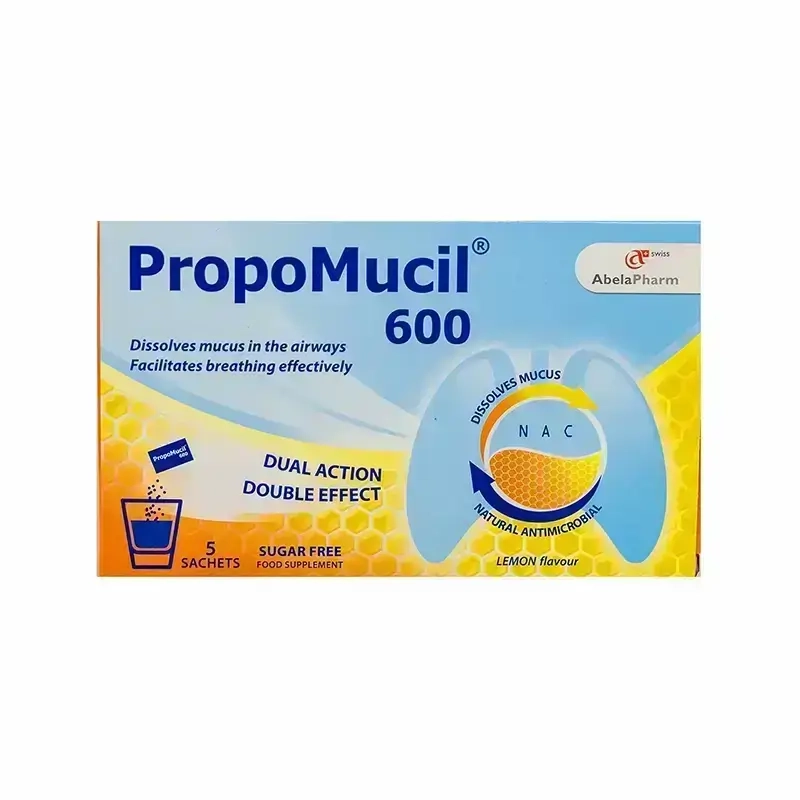 Propomucil 600 With Lemon Flavour 5 Sachets 
