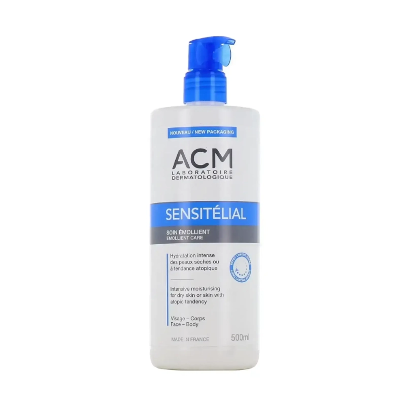 ACM Sensitelial Emollient Care for Dry & Atopic Skin 500 ml 