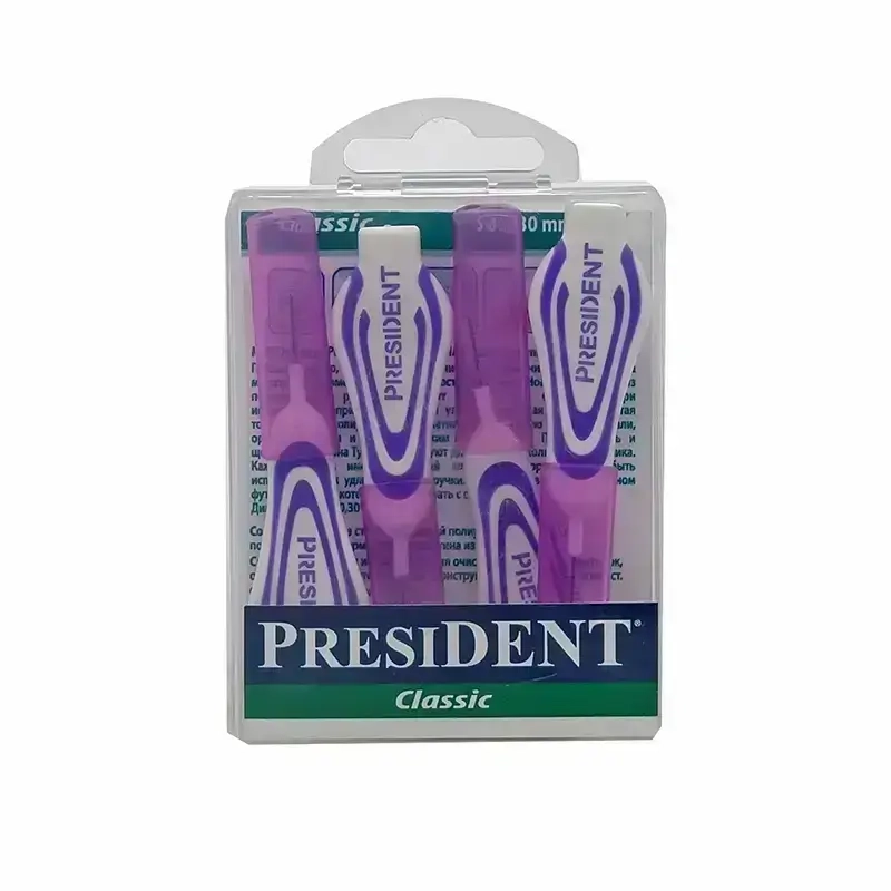 President Classic Interdental Brush S 0.3 mm 4 Pcs 