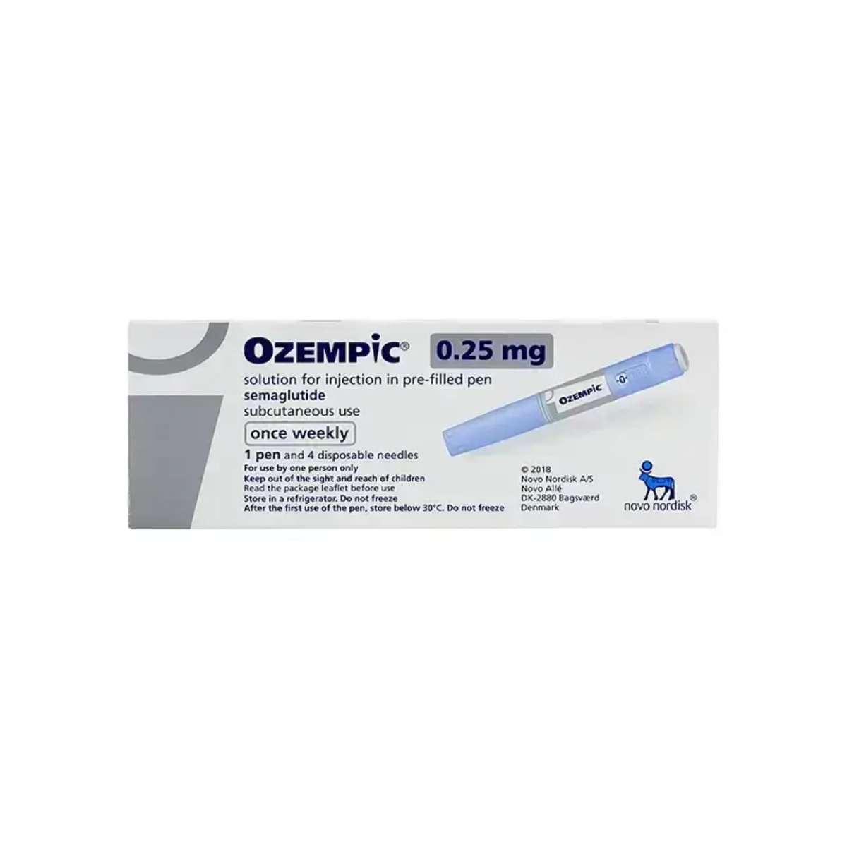 Buy ( Ozempic 0.25 mg Solution for Injection in Pre-filled Pen (Once  weekly) (1.5 ml) ) from Shifa Aldawaeya Pharmacy.