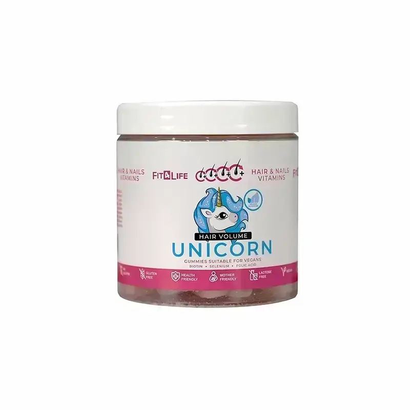 Fit 4 life Hair Volume Unicorn 300g (60 gummies) 