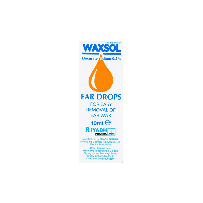 Waxsol Ear Drops 10 ml To Remove Earwax