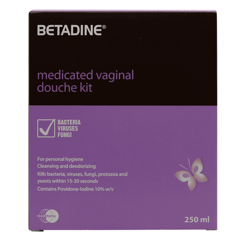 Betadine Vaginal douche Kit 250 ml For vaginal care