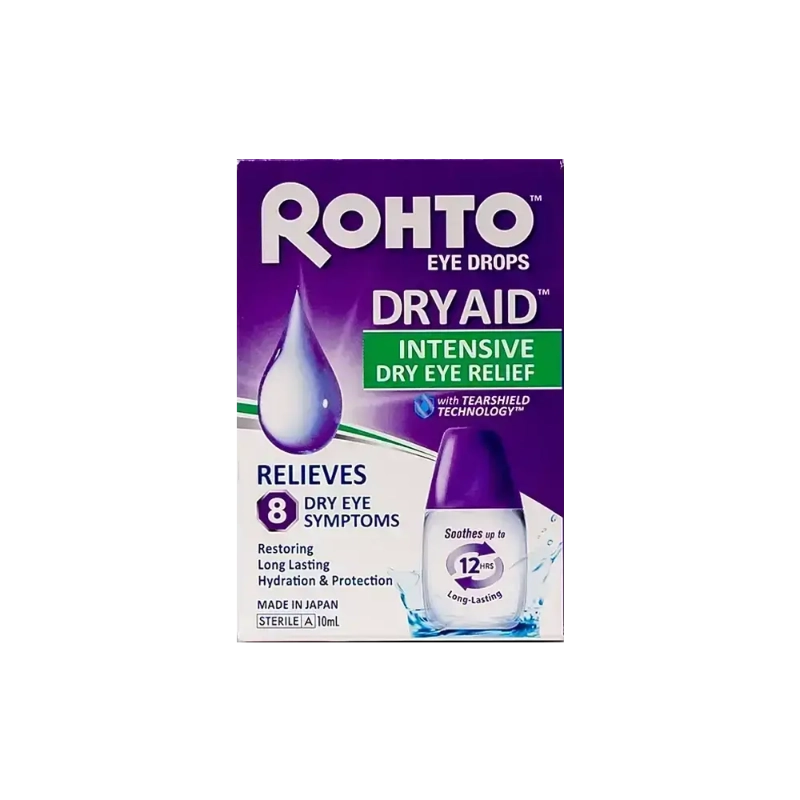 Rohto Intensive Dry Eye Relief Eye Drops 10 ml 