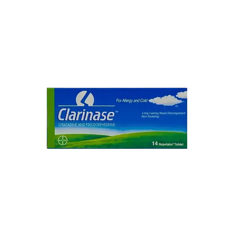 Clarinase Repetabs 14 Tabs 