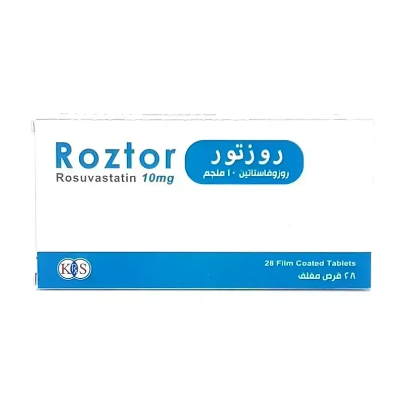 Roztor Rosuvastatin 10 mg F/C Tabs 28'S Antihyperlipidemic