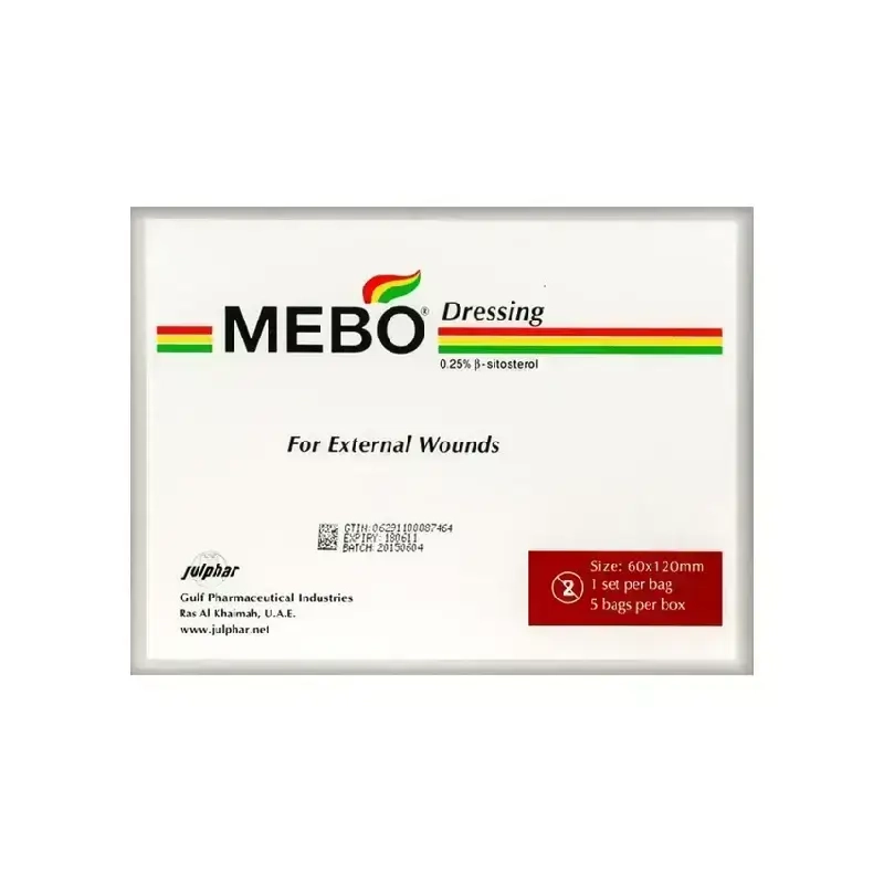 Mebo Dressing For External Wound 60*120 mm 5'S