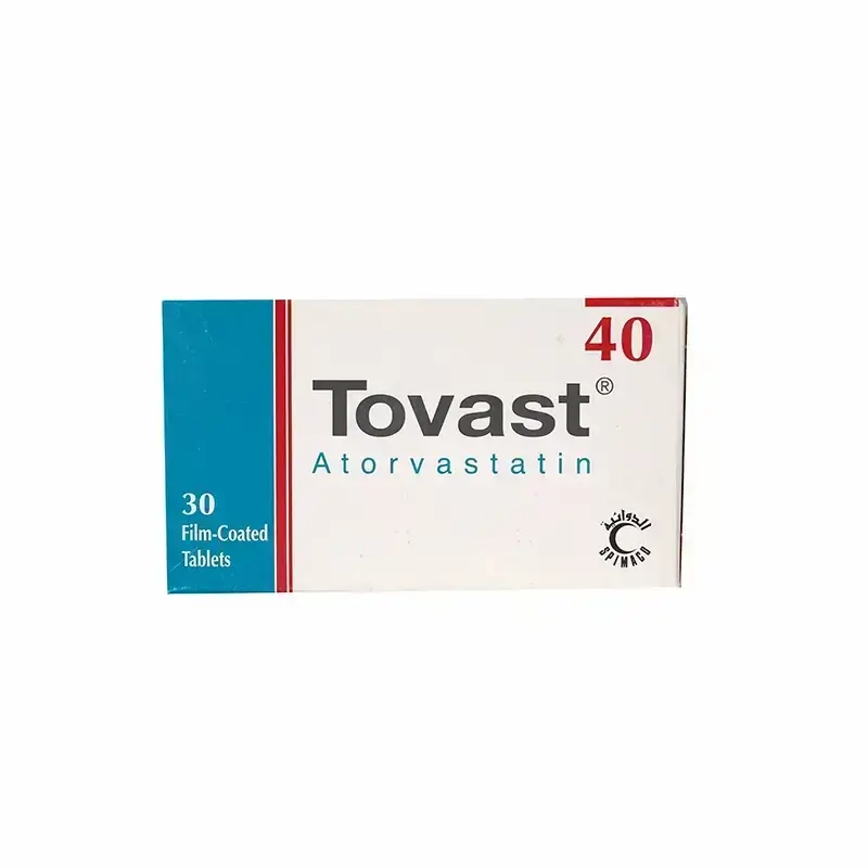 Tovast 40 mg F/C Tabs 30'S