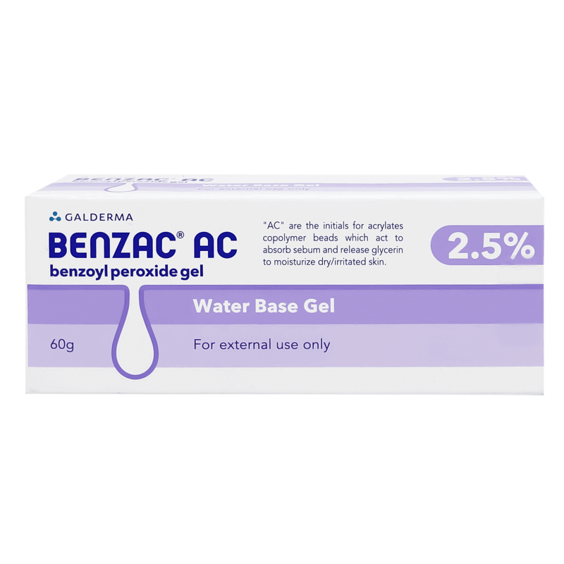 Benzac AC 2.5% Gel 60 g