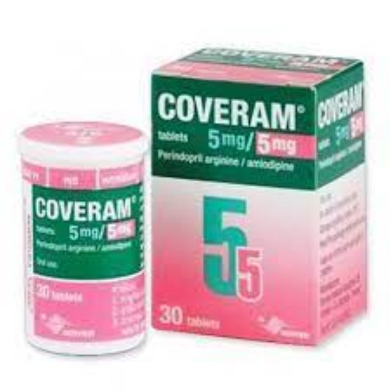 Coveram 5/5 mg 30 Tabs