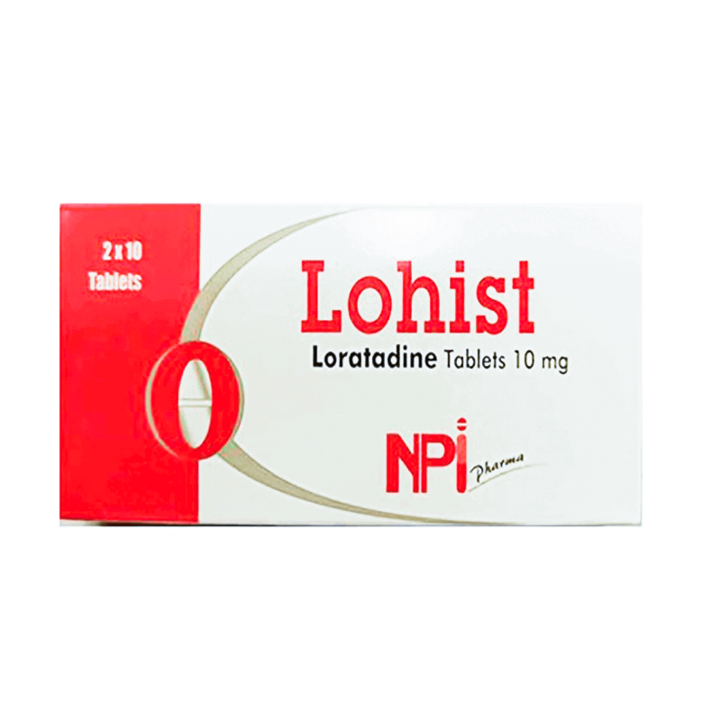 Lohist 10 mg Tabs 20'S