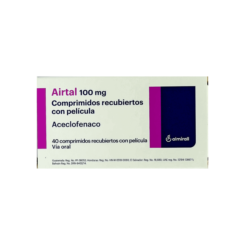 Airtal 100 mg 40 F/C Tabs 