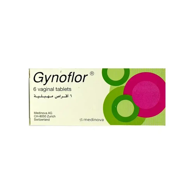 جينوفلور 6 أقراص مهبلية 