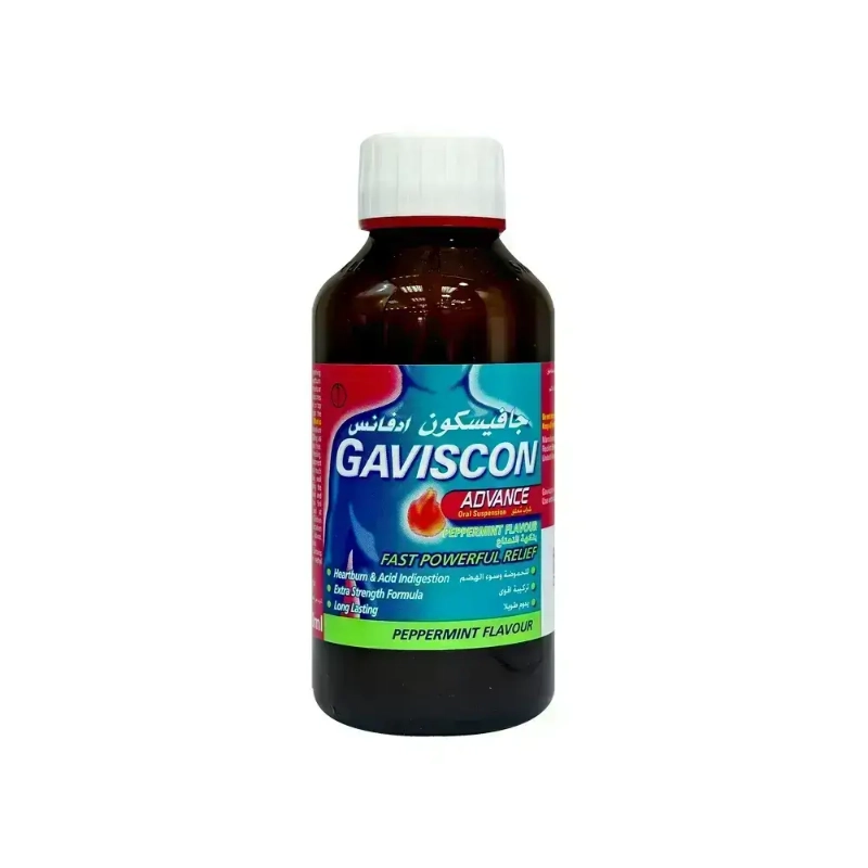 Gaviscon Advance Oral Suspension with Peppermint Flavour 300 ml 