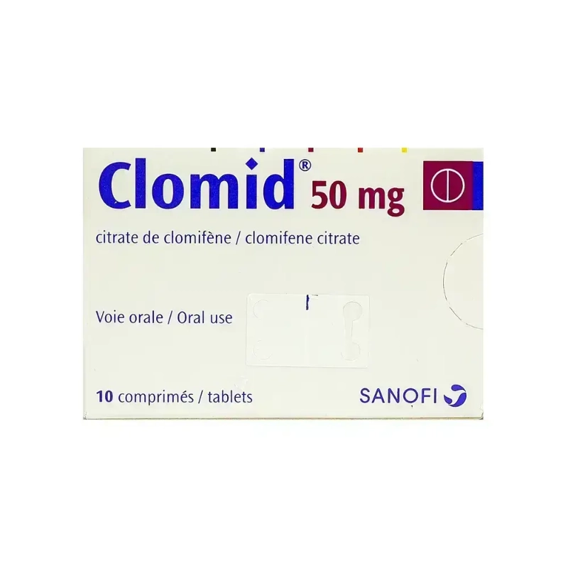 Clomid 50 mg 10 Tabs