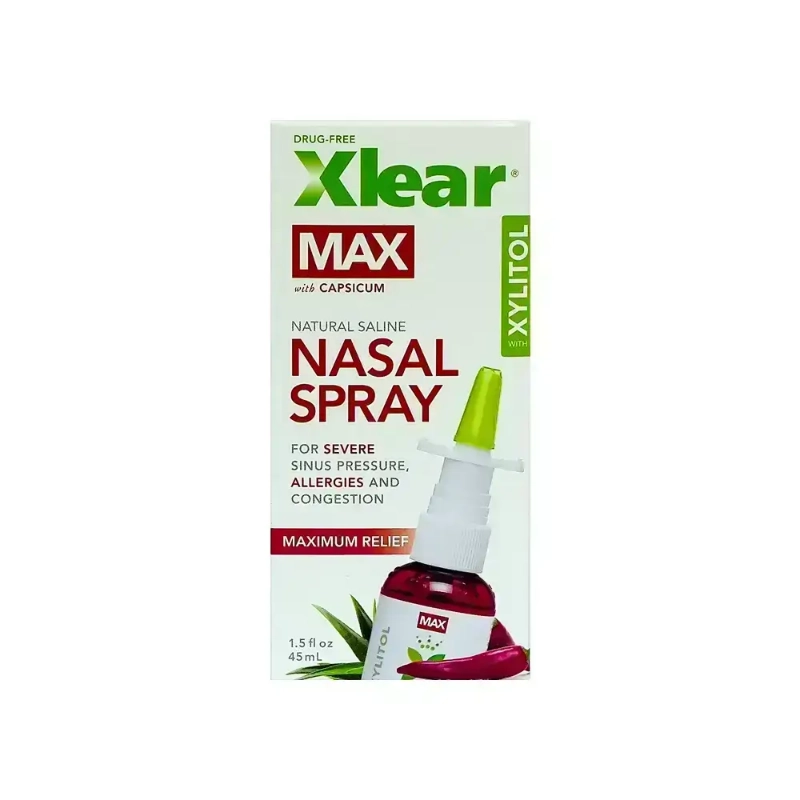 Xlear Xylitol Max Nasal Spray 45 ml