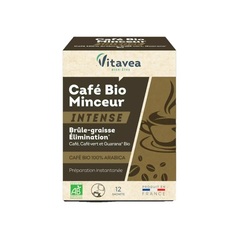 Vitavea Café Bio Minceur Intense 12 Sachets 