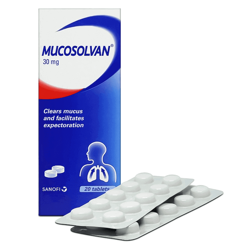 Mucosolvon Tablet 30Mg 20'S Expectorant