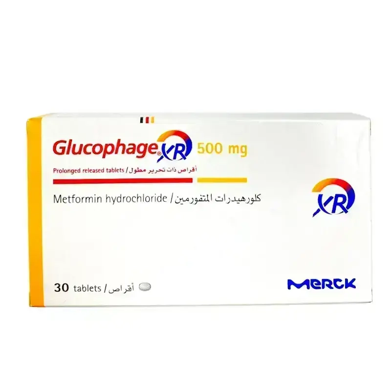 Glucophage XR 500Mg 30 Tablets