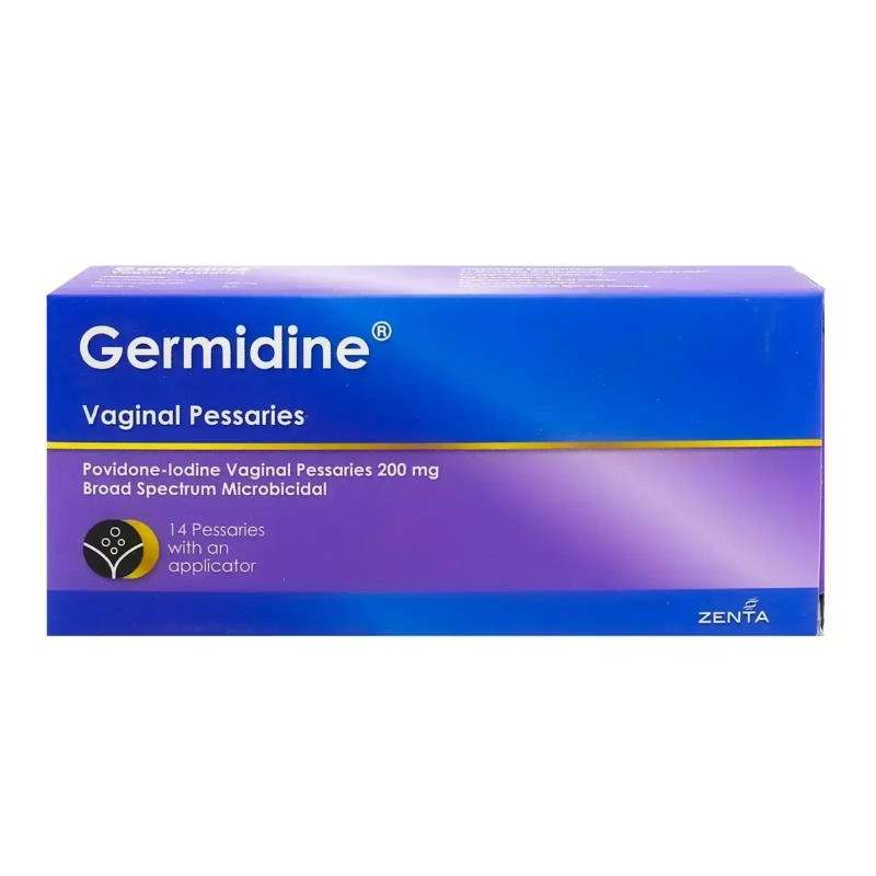 Germidine 200 mg Vaginal Pessaries 14'S