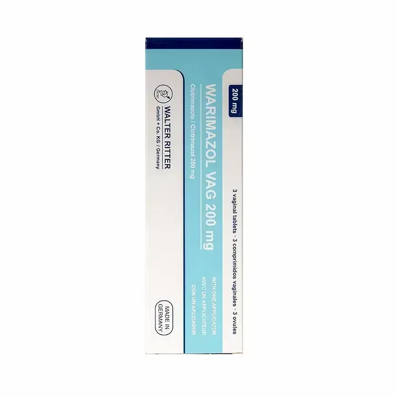 Warimazol 200 mg 3 Vaginal Tablets 