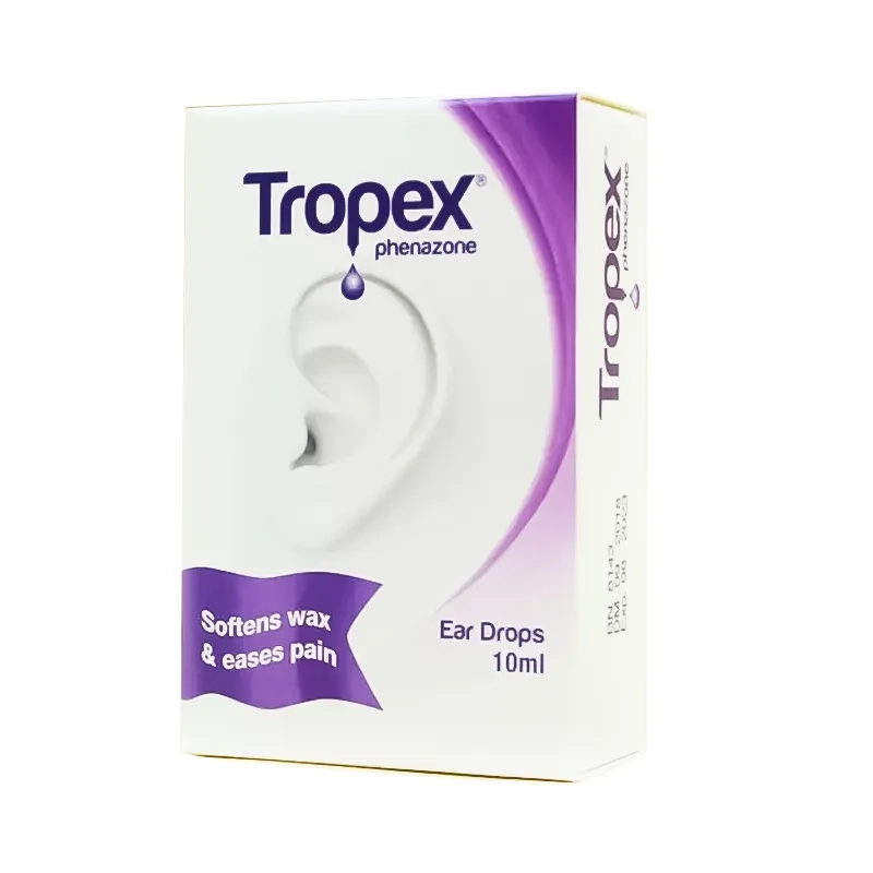 Tropex Ear Drops  to soften and dissolve earwax