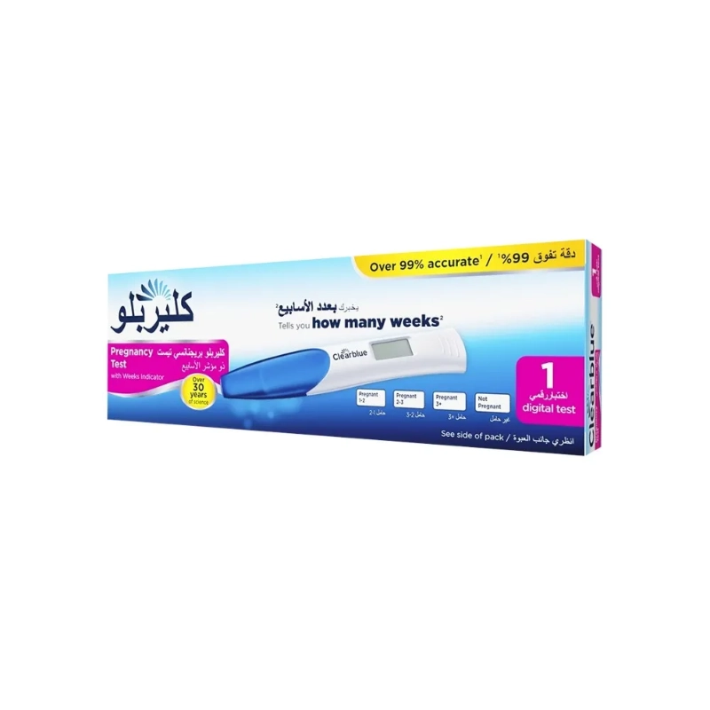 Clearblue Digital Pregnancy Test with Weeks Indicator 1 Pc 