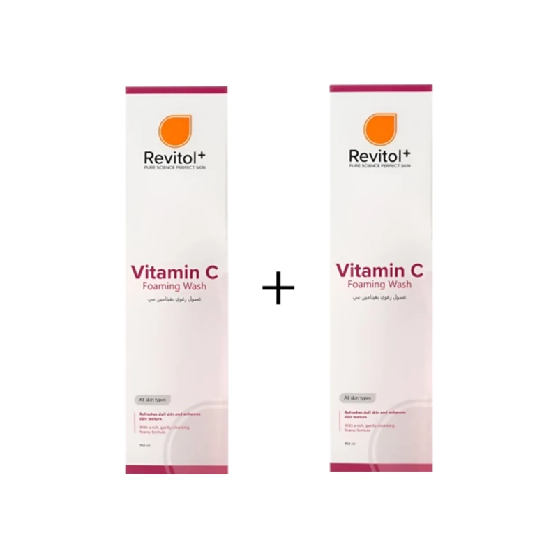 Revitol Vitamin C Foaming Wash 150 ml Offer 1+1 Free 