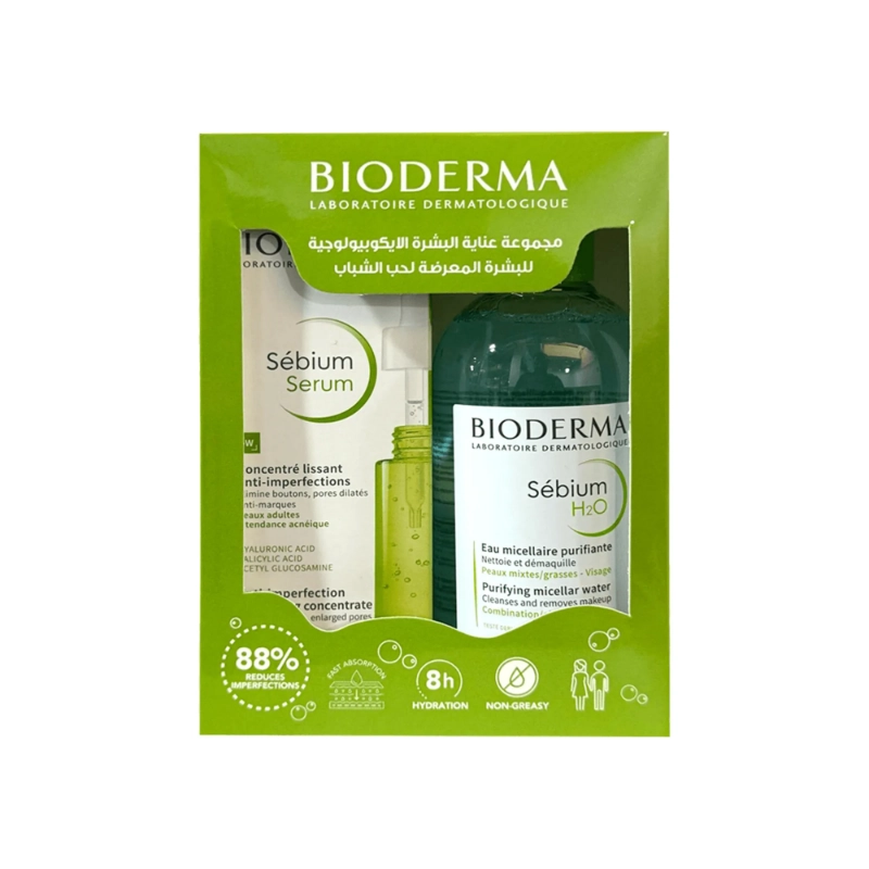 Bioderma Sebium Serum + H2O Micellar 250 ml 